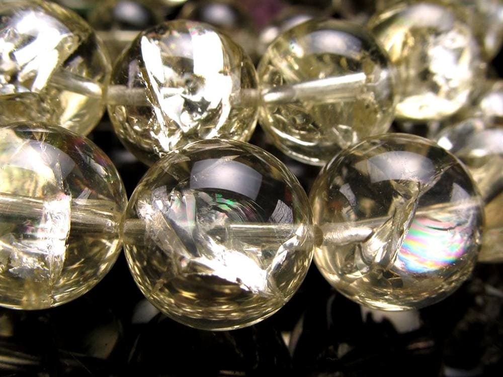 シトリン ブレスレット アイリス 黄水晶 11月の誕生石