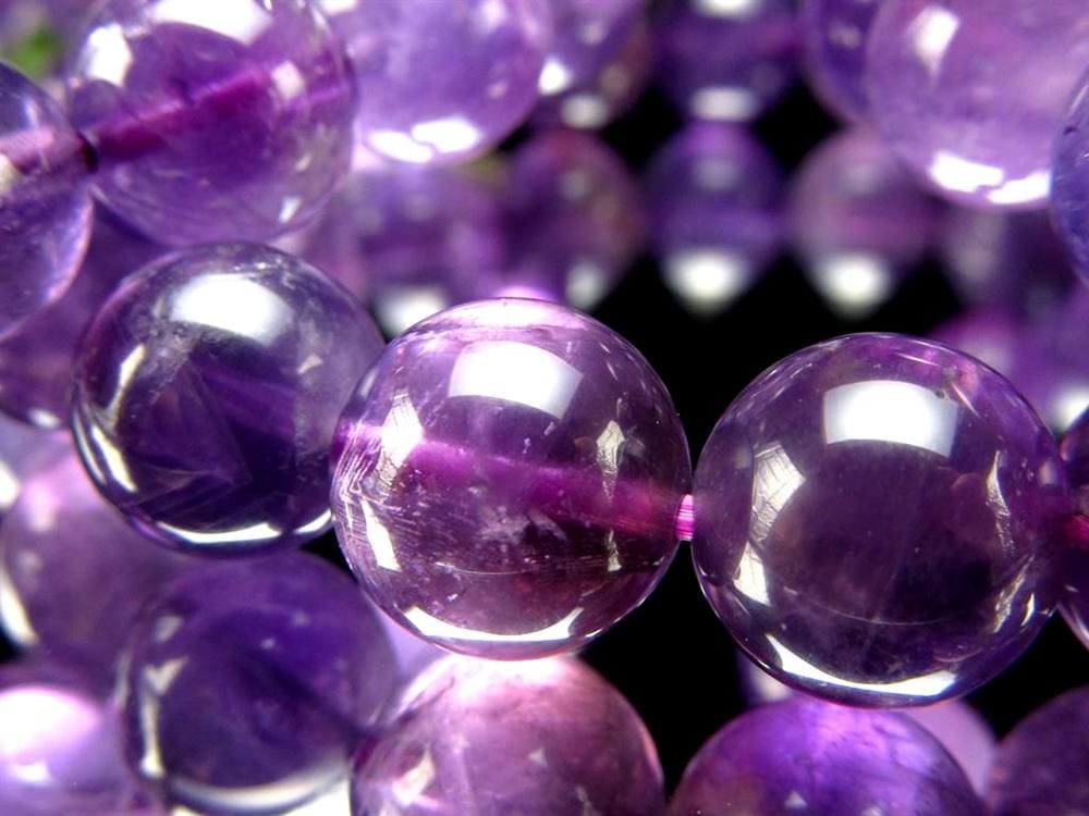 アメジスト ブレスレット 紫水晶 2月の誕生石 パワーストーン