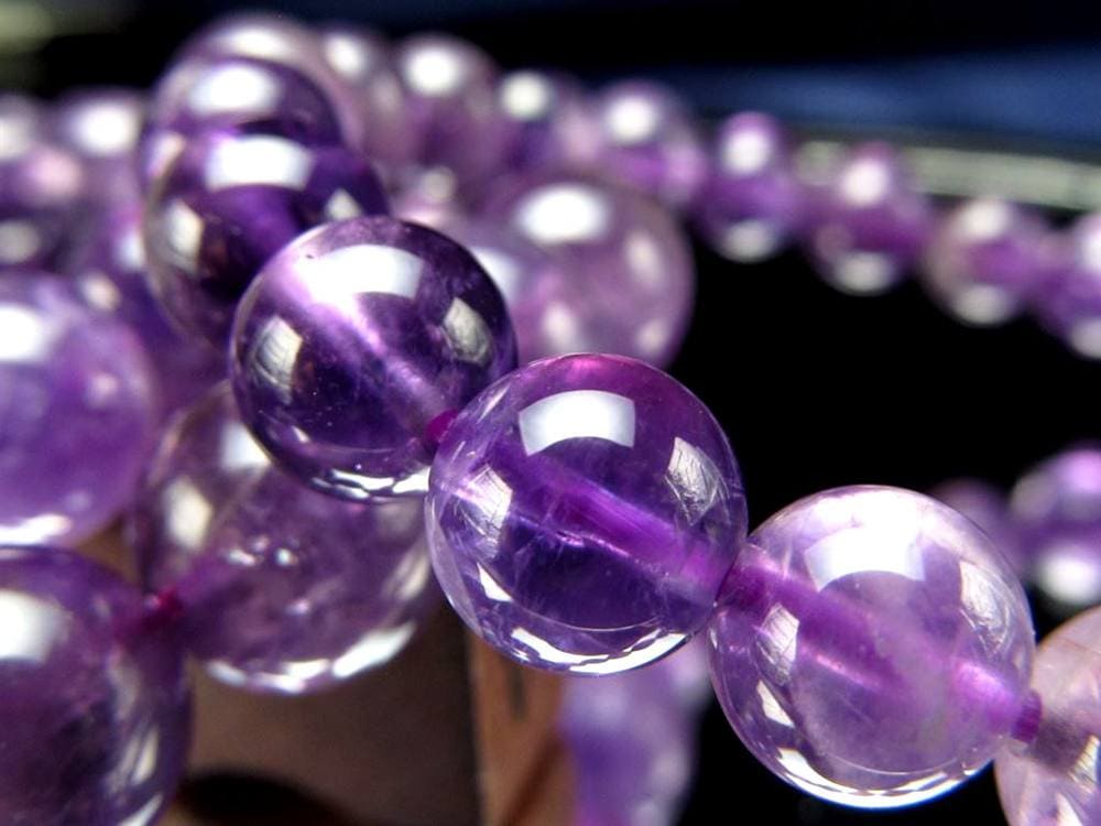 アメジスト ブレスレット 紫水晶 2月の誕生石 パワーストーン