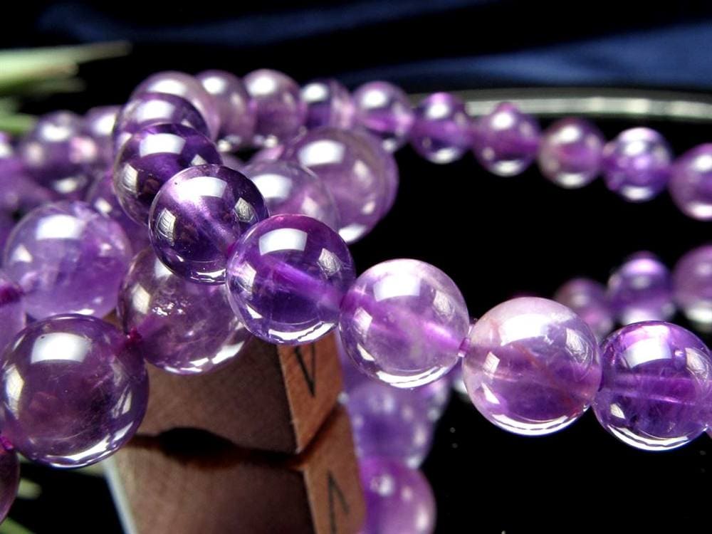 アメジスト ブレスレット 紫水晶 2月の誕生石 パワーストーン