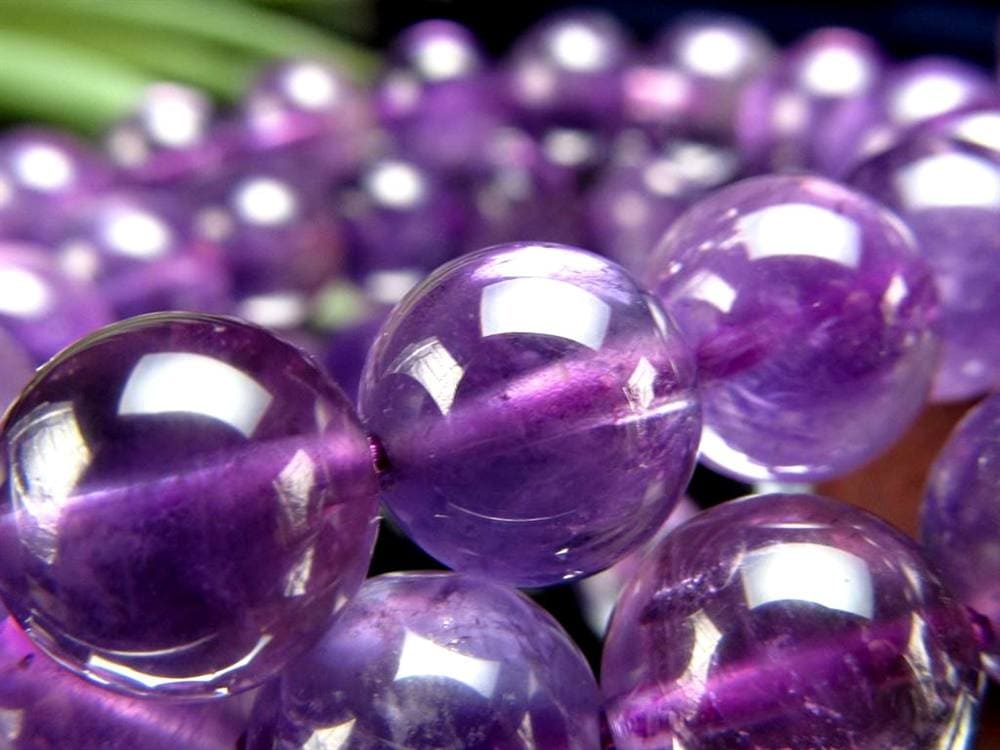 アメジスト ブレスレット 紫水晶 2月の誕生石 パワーストーン