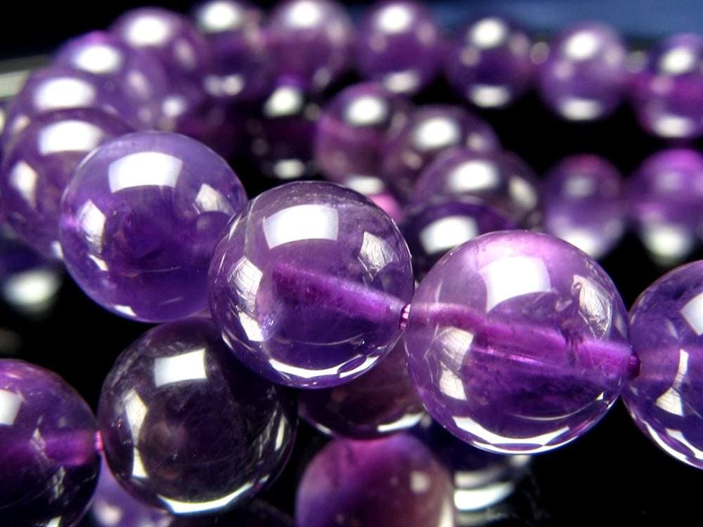 アメジスト ブレスレット 紫水晶 2月の誕生石 パワーストーン