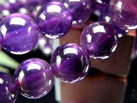 アメジスト ブレスレット 紫水晶 2月の誕生石 パワーストーン