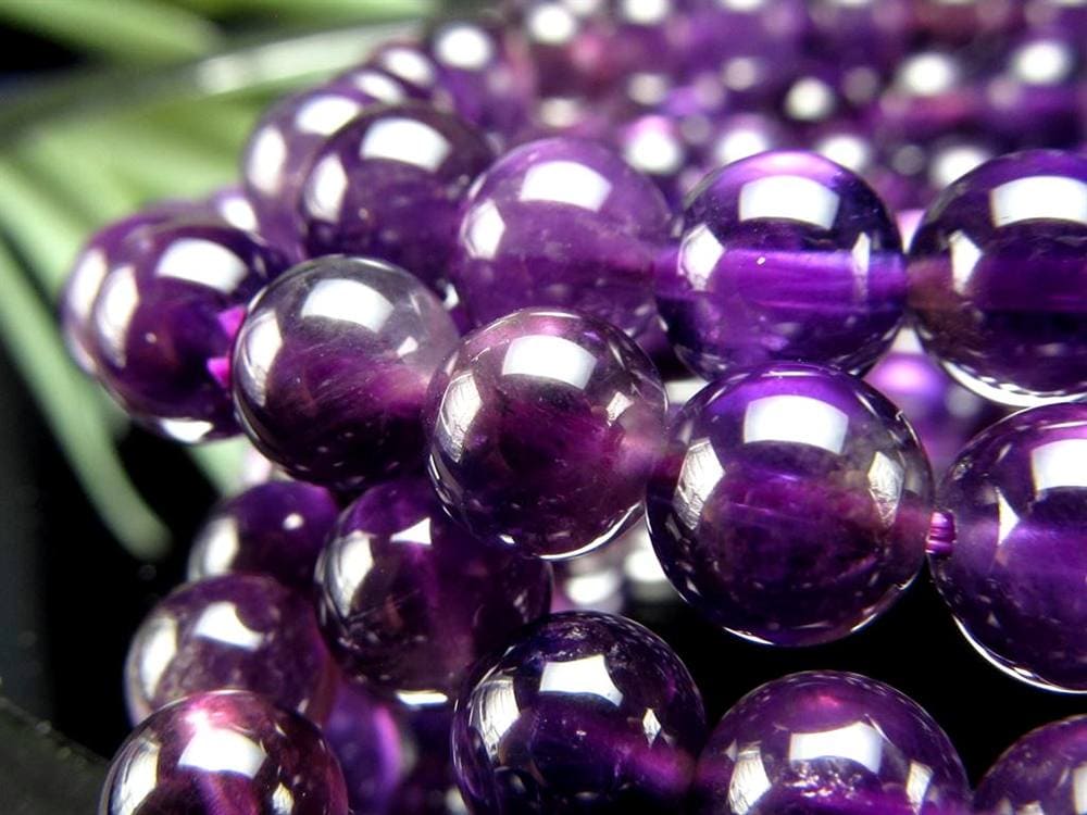 アメジスト ブレスレット 紫水晶 2月の誕生石 パワーストーン