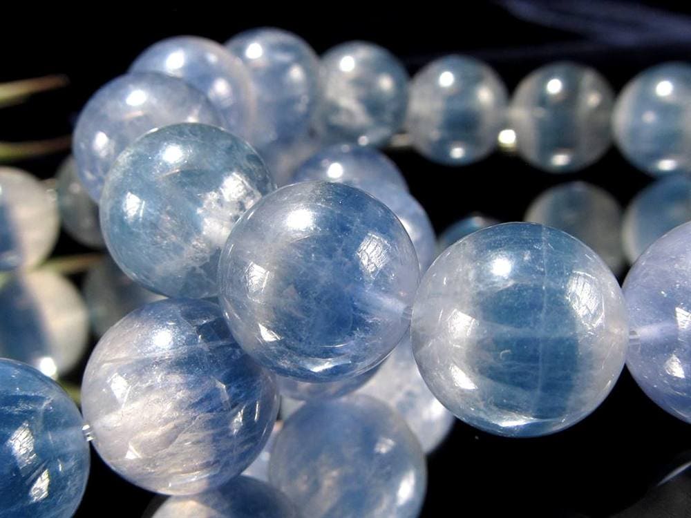 フローライト 蛍石 ブレスレット ブルーグリーン Fluorite