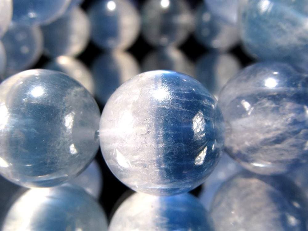 フローライト 蛍石 ブレスレット ブルーグリーン Fluorite