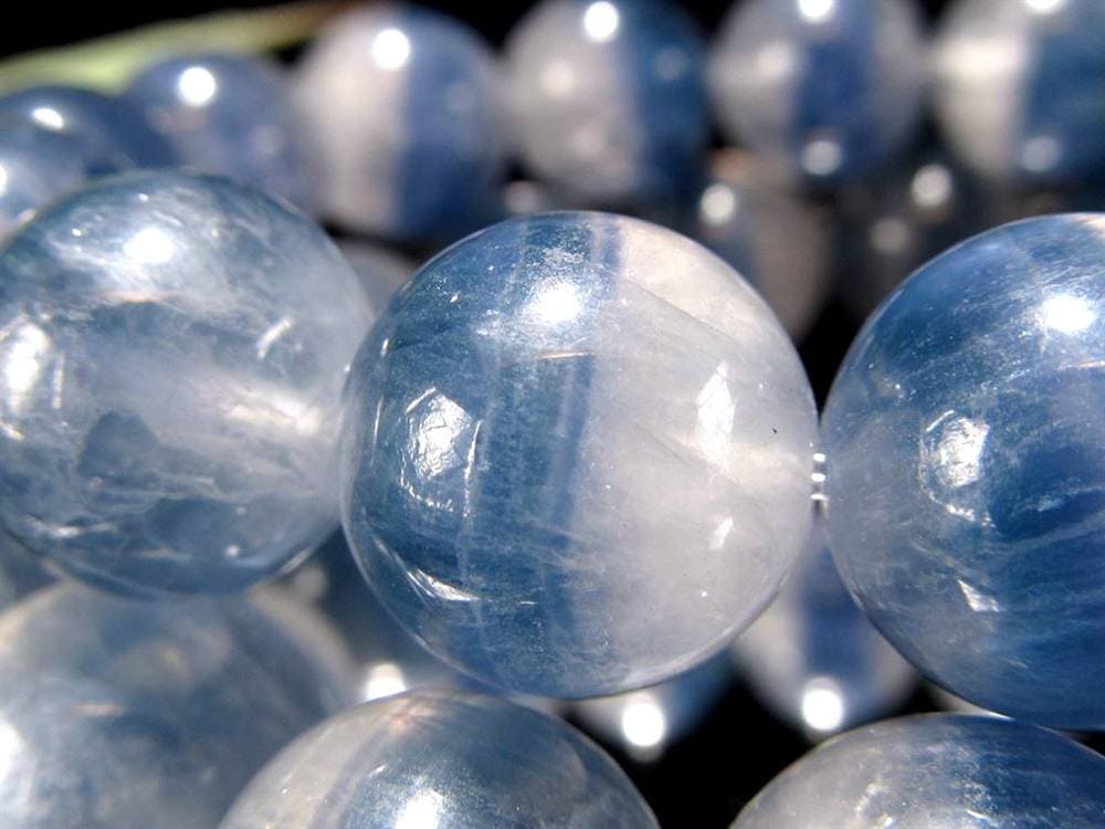 フローライト 蛍石 ブレスレット ブルーグリーン Fluorite