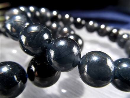 ブルールチル（濃） 無染色 天然 藍色 ブルールチル ブレスレット針