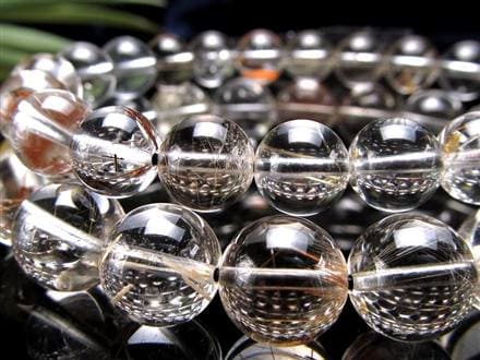 ガーデンルチルクォール 庭園針水晶 ルチルクォーツ ガーデンクォーツ ブレスレット