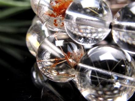 ガーデンルチルクォール 庭園針水晶 ルチルクォーツ ガーデンクォーツ ブレスレット