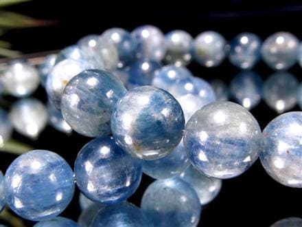 カイヤナイト 藍晶石 ブレスレット ブルー 青色