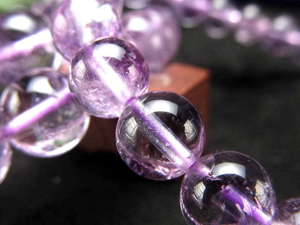 ラベンダーアメジスト アメジスト 紫水晶 ブレスレット 2月の誕生石