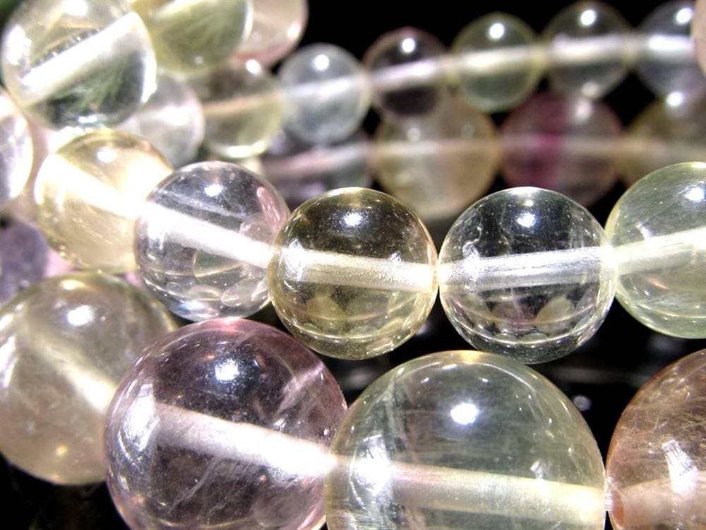 フローライト ブレスレット マルチカラーフローライト ファントムフローライト 蛍石