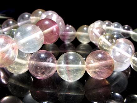 フローライト ブレスレット マルチカラーフローライト ファントムフローライト 蛍石