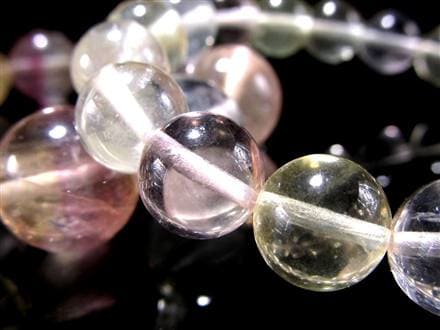 フローライト ブレスレット マルチカラーフローライト ファントムフローライト 蛍石