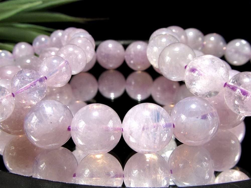 特殊カラー ムーンライトアメジスト スコロライト ブレスレット 2月の誕生石