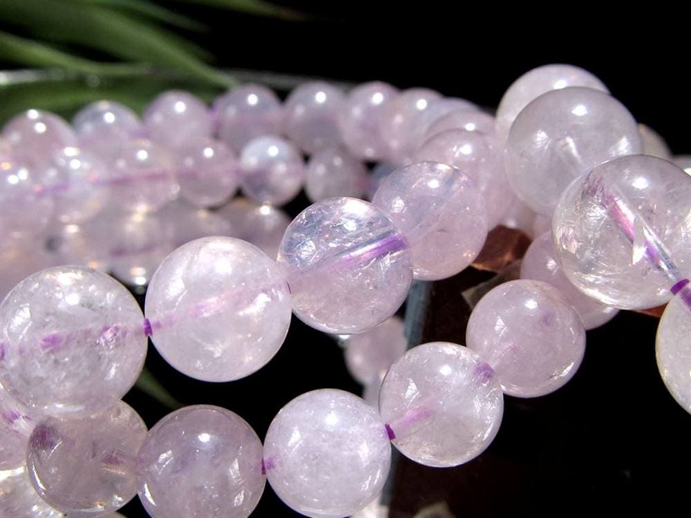 特殊カラー ムーンライトアメジスト スコロライト ブレスレット 2月の誕生石