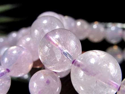 特殊カラー ムーンライトアメジスト スコロライト ブレスレット 2月の誕生石
