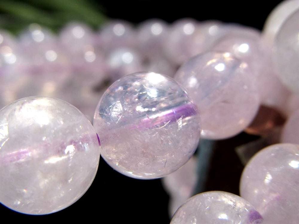 特殊カラー ムーンライトアメジスト スコロライト ブレスレット 2月の誕生石