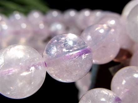 特殊カラー ムーンライトアメジスト スコロライト ブレスレット 2月の誕生石