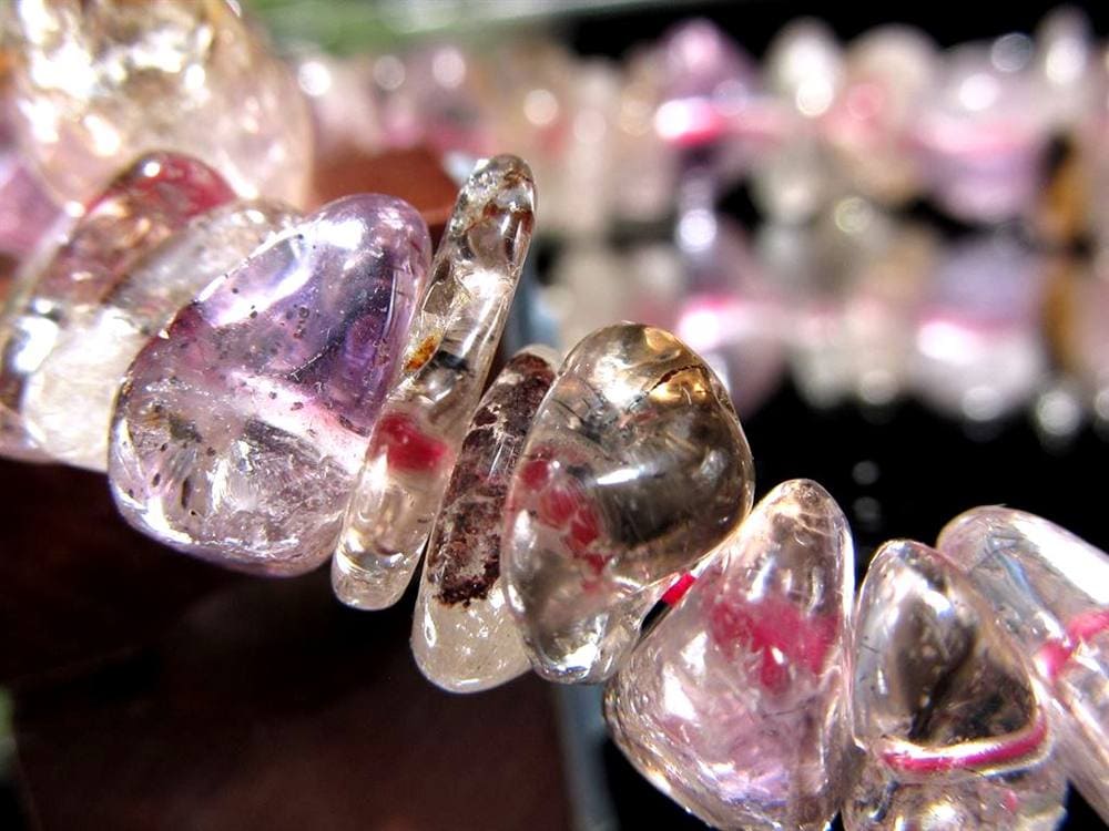 スーパーセブン セイクリッドセブン ブレスレット マルチインクルージョンクォーツ