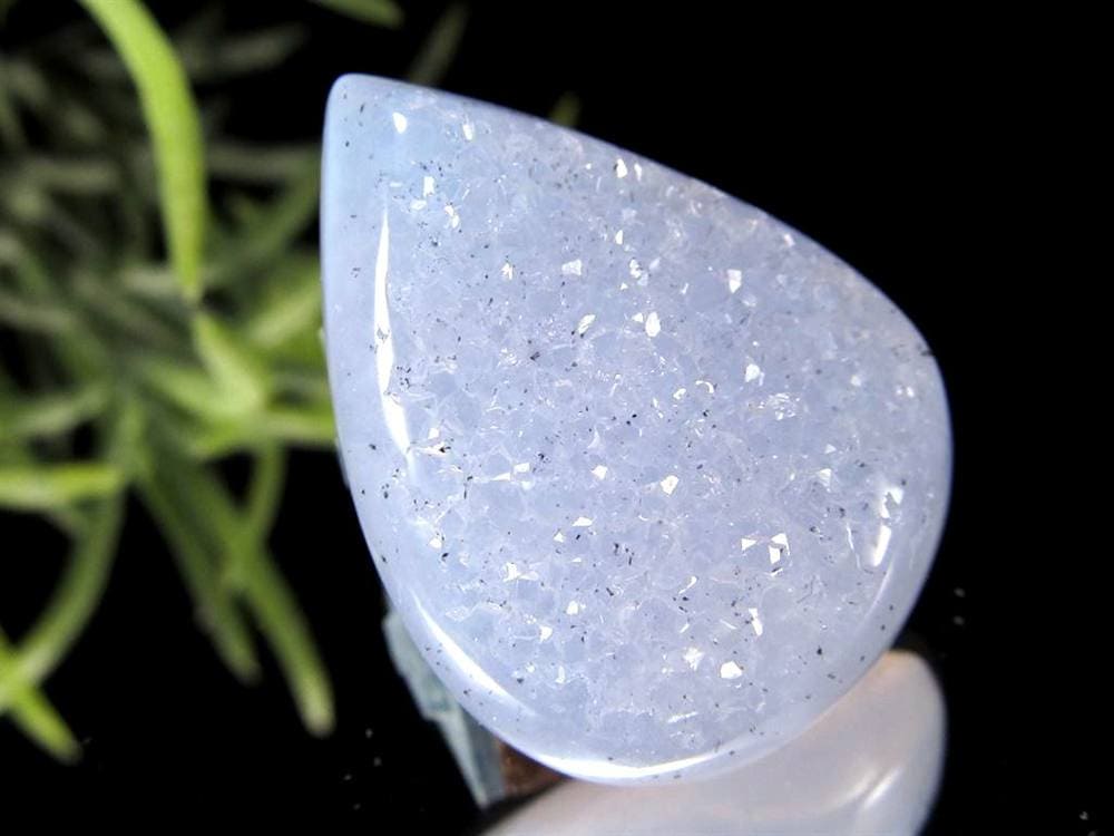 カルセドニー 青玉髄 天然色 タンブル パワーストーン