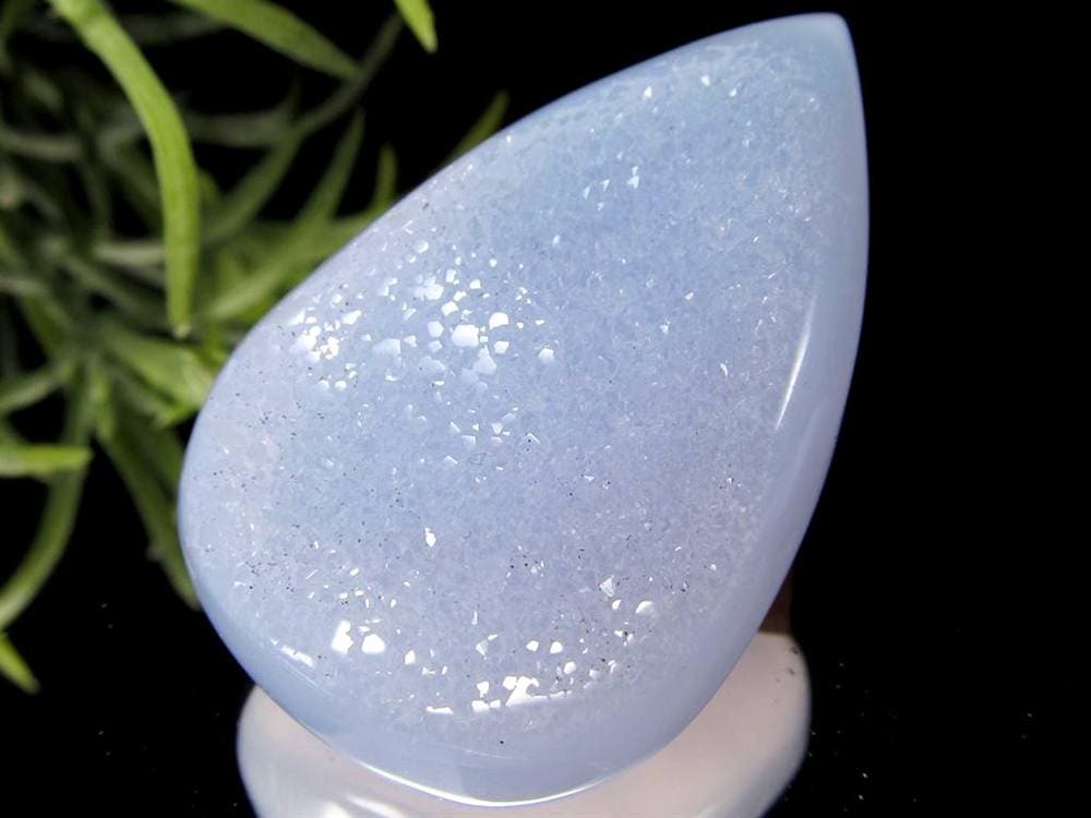 カルセドニー 青玉髄 天然色 タンブル パワーストーン