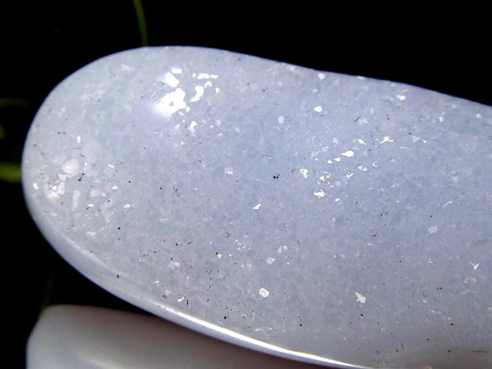 カルセドニー 青玉髄 天然色 タンブル パワーストーン