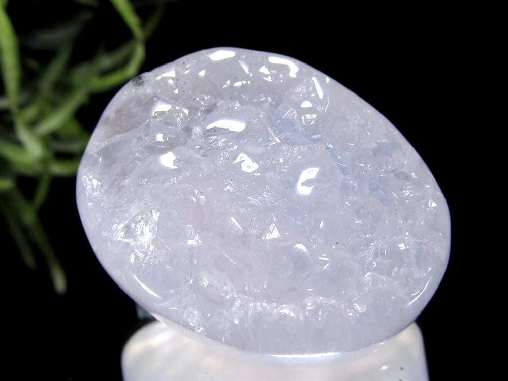 カルセドニー 青玉髄 天然色 タンブル パワーストーン