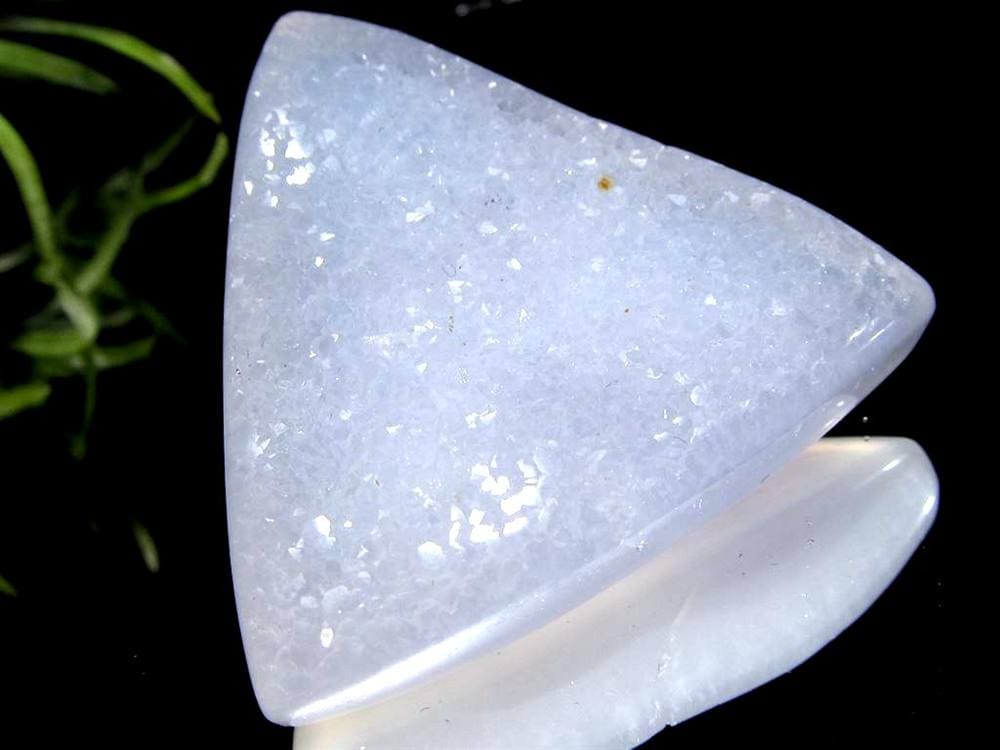 カルセドニー 青玉髄 天然色 タンブル パワーストーン