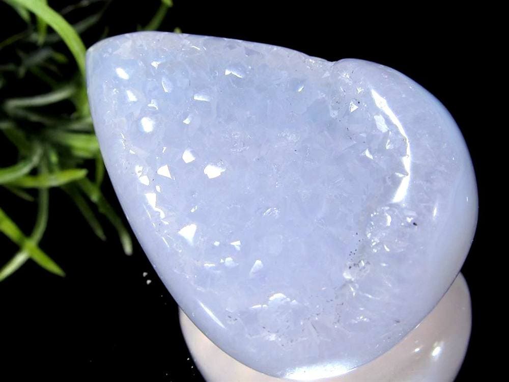 カルセドニー 青玉髄 天然色 タンブル パワーストーン