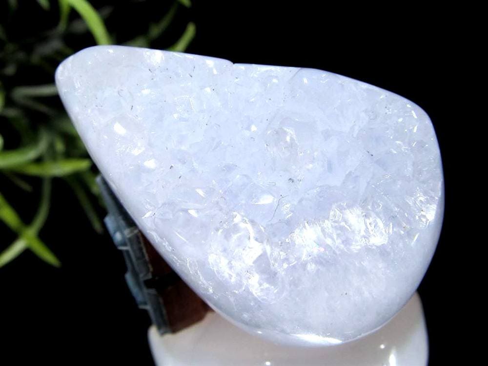 カルセドニー 青玉髄 天然色 タンブル パワーストーン