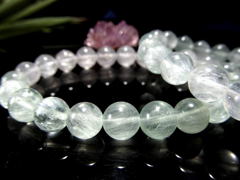 グラデーション フローライト 蛍石 ブレスレット 天才の石