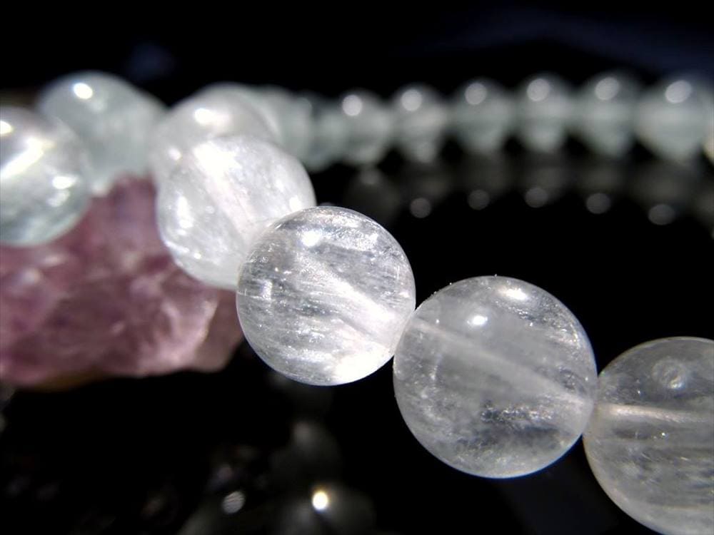 グラデーション フローライト 蛍石 ブレスレット 天才の石