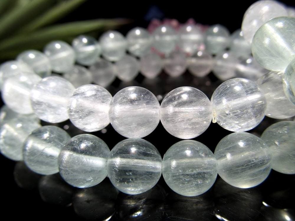 グラデーション フローライト 蛍石 ブレスレット 天才の石