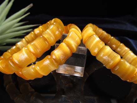 ゴールデンタイガーアイ 虎目石 ブレスレット 金運 タイガーアイ