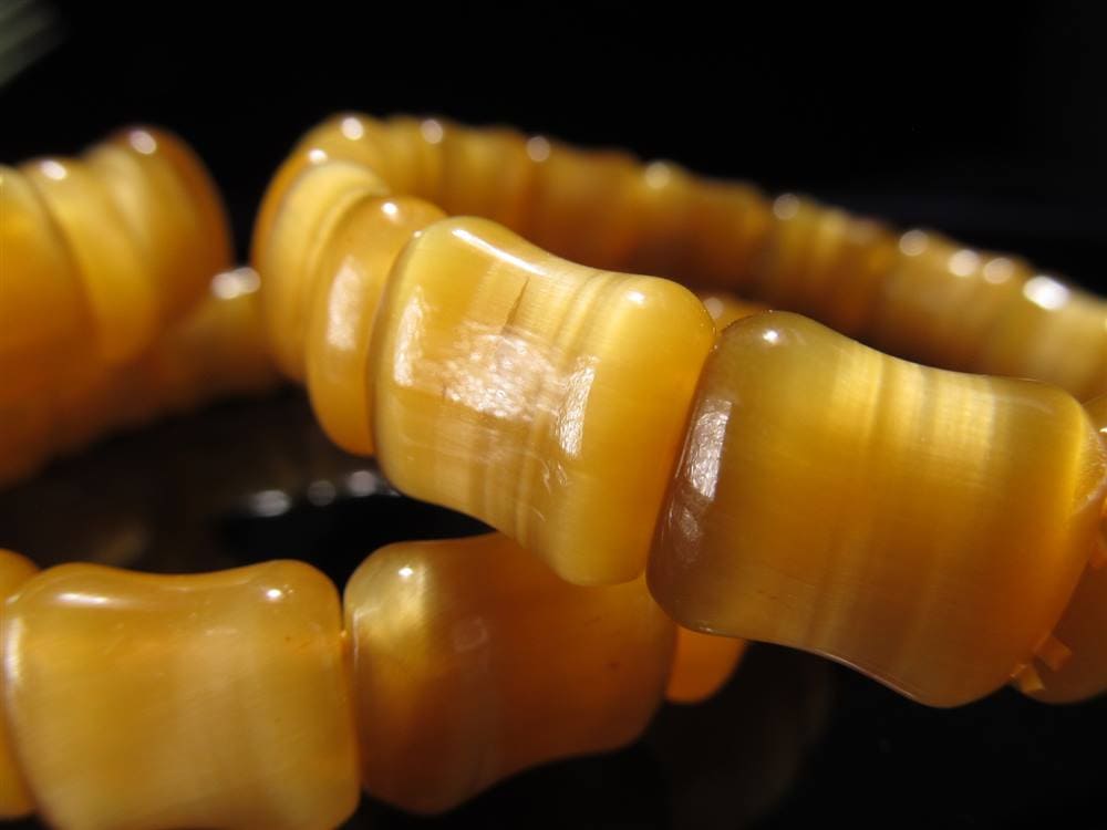 ゴールデンタイガーアイ 虎目石 ブレスレット 金運 タイガーアイ