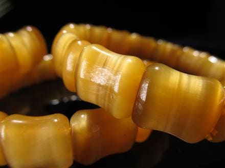 ゴールデンタイガーアイ 虎目石 ブレスレット 金運 タイガーアイ