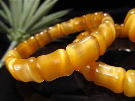 ゴールデンタイガーアイ 虎目石 ブレスレット 金運 タイガーアイ