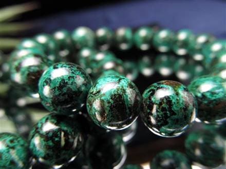 クリソコラ 珪孔雀石 ブレスレット ヒーリング 癒し