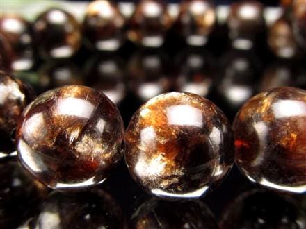 ブラックマイカ 黒雲母 雲母 ブレスレット ゴールデンマイカ