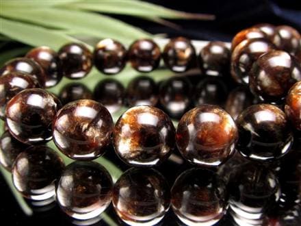 ブラックマイカ 黒雲母 雲母 ブレスレット ゴールデンマイカ