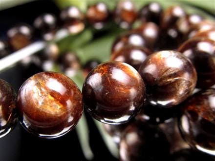 ブラックマイカ 黒雲母 雲母 ブレスレット ゴールデンマイカ