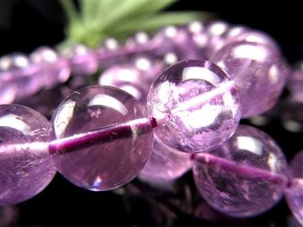 アメジスト 紫水晶 2月の誕生石 ブレスレット ブラジル産