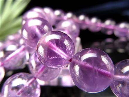 アメジスト 紫水晶 2月の誕生石 ブレスレット ブラジル産