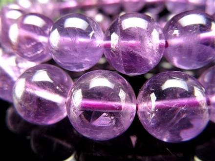 アメジスト 紫水晶 2月の誕生石 ブレスレット ブラジル産