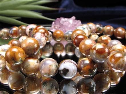 モネアゲート アゲート モスアゲート ブレスレット メノウ