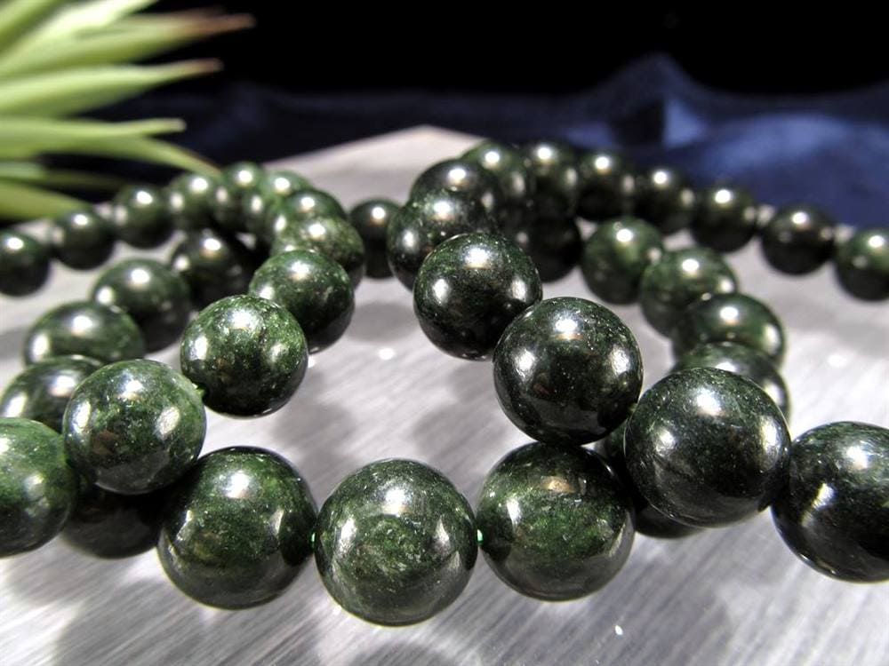 フックサイト ブレスレット グリーンマイカ 雲母 シラー効果