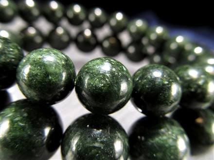 フックサイト ブレスレット グリーンマイカ 雲母 シラー効果