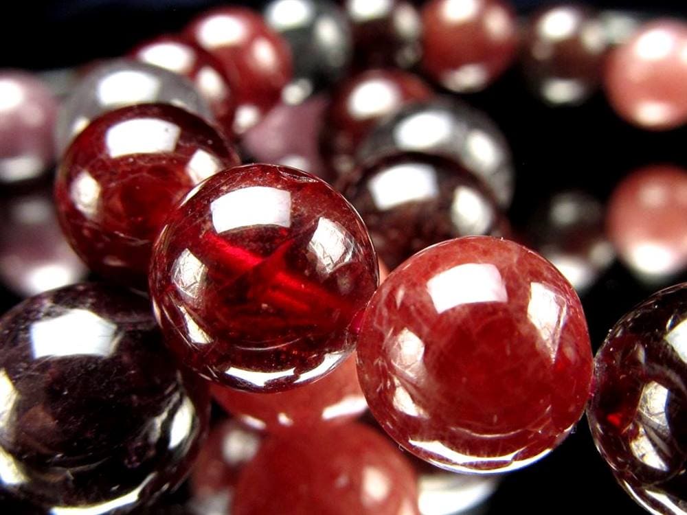 カラースピネル MIXスピネル 尖晶石 ブレスレット 8月の誕生石